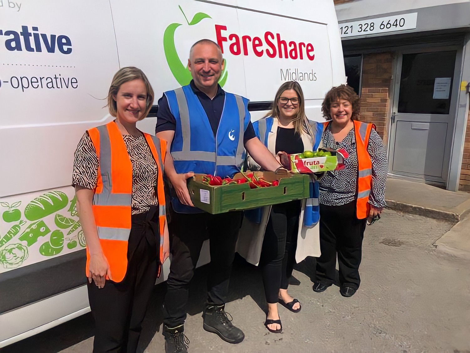 Partnering with FareShare Midlands to serve up local food poverty support